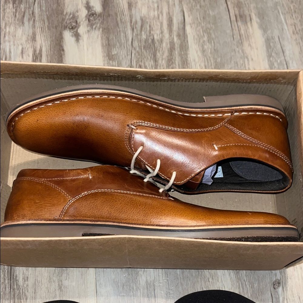 Steve Madden Brown Leather Oxfords